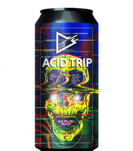 Funky Fluid Acid Trip Galaxy, Dragon Fruit & Passion Fruit CANS 50cl - Beergium