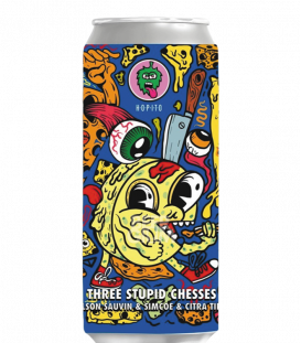 Hopito Three Stupid Cheeses CANS 50cl - Beergium