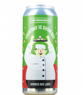 Hop Hooligans Everyday is Sushi CANS 50cl - Beergium
