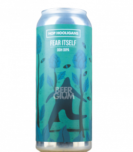 Hop Hooligans Fear Itself CANS 50cl - BBF 02-10-2021 - Beergium