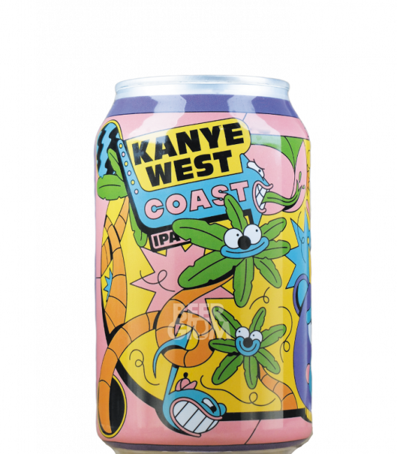 DOK Brewing / 't Verzet Kanye West Coast IPA CANS 33cl