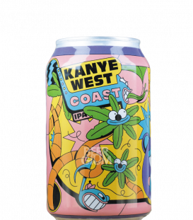DOK Brewing / 't Verzet Kanye West Coast IPA CANS 33cl BBF 26-04-2022