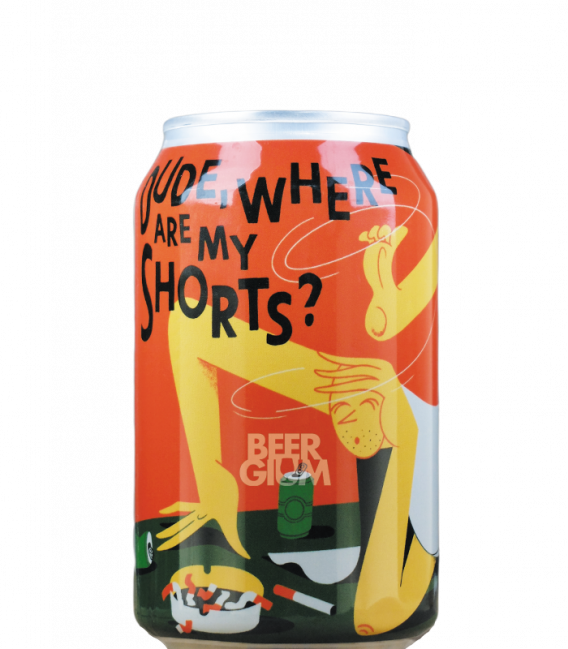 DOK Brewing Dude Where Are My Shorts CANS 33cl