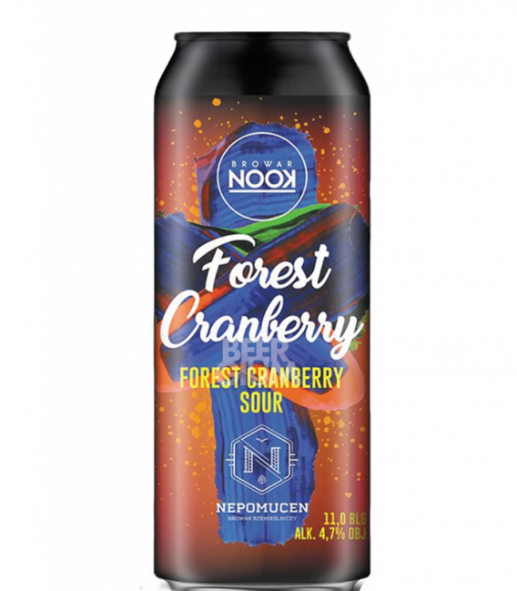EUROBOX Finland - Nepomucen/Nook Forest Cranberry Sour CANS 50cl