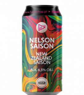 EUROBOX Belgium - Funky Fluid Nelson Saison CANS 50cl BBF 20-05-22