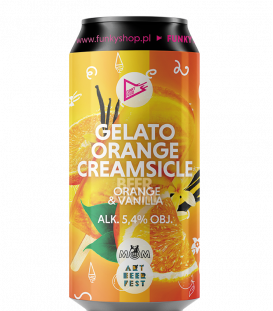 EUROBOX Portugal - Funky Fluid/Artbeerfest Gelato: Orange Creamsicle CANS 50cl BBF 31-05-22 EUROBOX Portugal - Funky Fluid/Artbeerfest Gelato: Orange Creamsicle CANS 50cl BBF 31-05-22