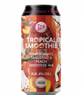 EUROBOX Turkey - Funky Fluid Tropical Smoothie: Pomegranate, Orange & Peach CANS 50cl BBF 21-05-22