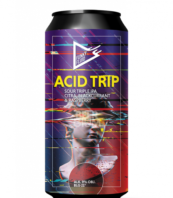 Funky Fluid Acid Trip Citra, Blackcurrant & Raspberry CANS 50cl