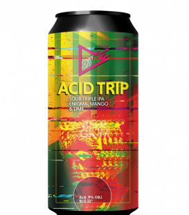 Funky Fluid Acid Trip Enigma, Mango & Lime CANS 50cl - Beergium