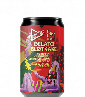 Funky Fluid / Lervig Gelato: Blotkake CANS 33cl - Beergium