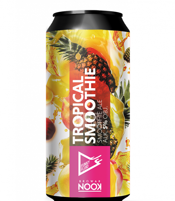 Funky Fluid Tropical Smoothie Pineapple, Mango & Peach CANS 50cl