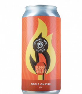 Schwarze Rose Fools on Fire CANS 44cl BBF 04-04-22 - Beergium