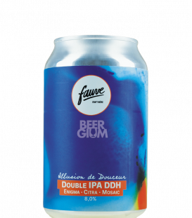 Fauve Illusion de Douceur CANS 33cl - BBF 16-12-2021 - Beergium