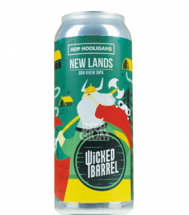 Hop Hooligans / Wicked Barrel New Land CANS 50CL BBF 26-01-2022 - Beergium