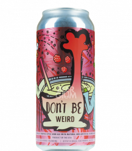 Oozlefinch Don't Be Weird White Chocolate Raspberry Truffle CANS 47cl
