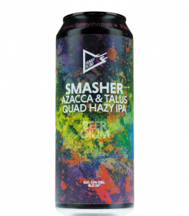 Funky Fluid Smasher: Azacca & Talus CANS 50cl BBF 14-07-2022 - Beergium