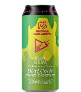 Funky Fluid DDH Uncle From Warsaw CANS 50cl BBF 01-10-2022