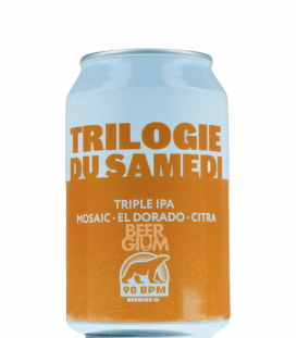 90 BPM Brewing Co. Trilogie du Samedi (El Dorado/Mosaic/Citra) - TIPA