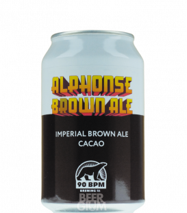 90 BPM Alphonse Brown Ale CANS 33cl - Beergium