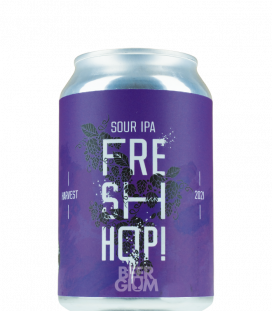 La Source Fresh Hop! Sour IPA 2021 CANS 33cl BBF 07-04-2022