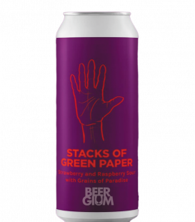 Pomona Island Stacks of Green Paper CANS 44cl