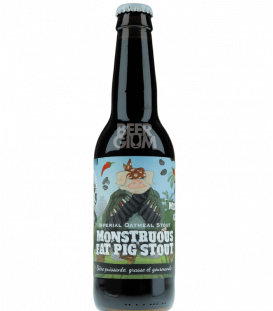 Piggy Brewing Monstruous Fat Pig Stout Mexican Cake Edition 33cl - Beergium