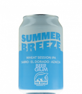 90 BPM Summer Breeze CANS 33cl - BBF 12-2022 - Beergium