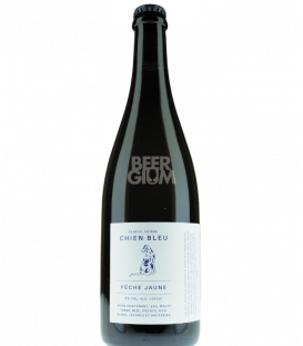 Chien Bleu Pêche Jaune 75cl