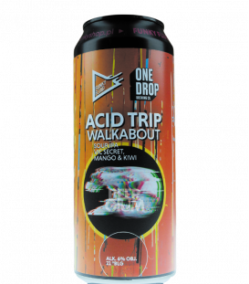 Funky Fluid / One Drop Acid Trip: Walkabout - Aussie Hops, Mango & Kiwi CANS 50cl