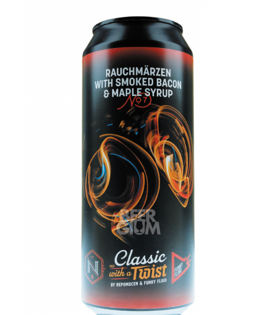 Funky Fluid Classic with a Twist 7: Rauchmarzen with smoked bacon & maple syrup CANS 50cl