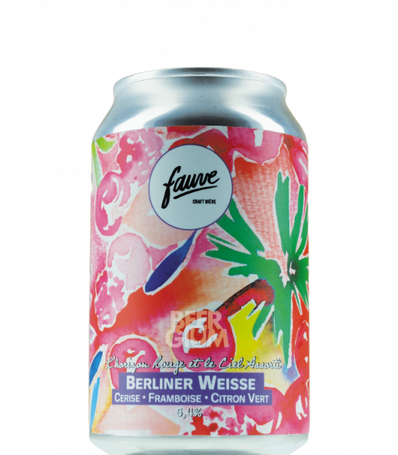 Fauve L'Horizon Rouge et le Ciel Assorti CANS 33cl