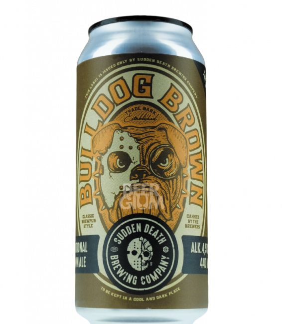 Sudden Death Bulldog Brown CANS 44cl