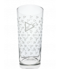 Funky Fluid Shaker White Logo Glass 50cl