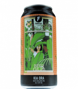 Frontaal Kia Ora CANS CANS 44cl - Beergium