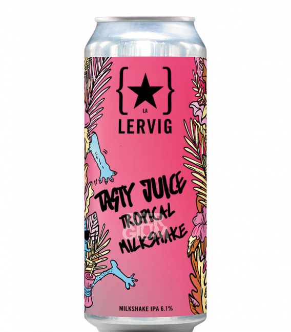 Lervig Tasty Juice Tropical Milkshake CANS 50cl