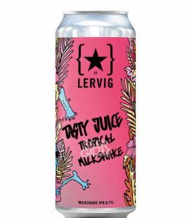 Lervig Tasty Juice Tropical Milkshake CANS 50cl - BBF 13-02-2023 - Beergium