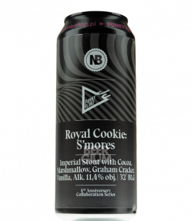 Funky Fluid / Nerd Brewing Royal Cookie: Smores CANS 50cl