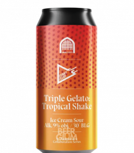 Funky Fluid / Vault City Triple Gelato: Tropical Shake CANS 50cl Funky Fluid / Vault City Triple Gelato: Tropical Shake CANS 50cl