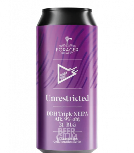 Funky Fluid / Forager Unrestricted CANS 50cl