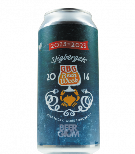 Stigbergets Bryggeri GBG Beer Week IPA 2016, 2023 BDAY Version