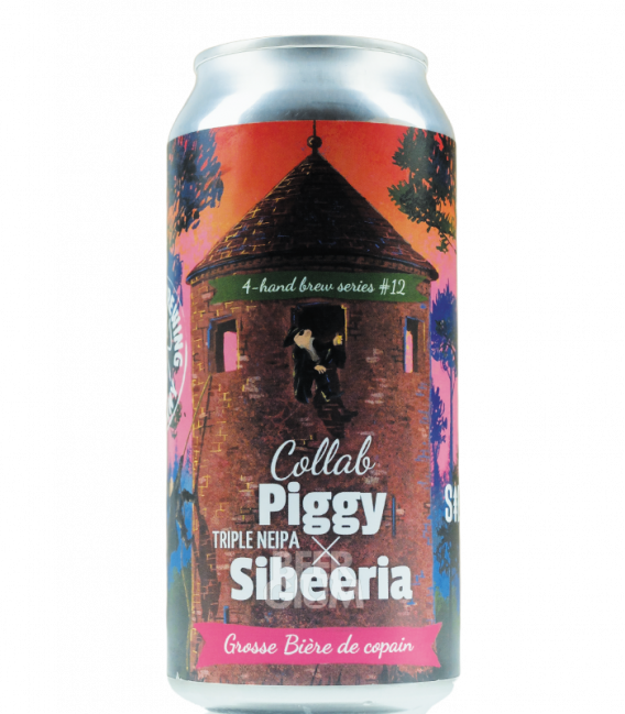 Piggy Brewing collab Piggy x Sibeeria CANS 44cl