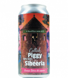 Piggy Brewing collab Piggy x Sibeeria CANS 44cl - Beergium