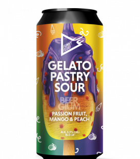 Funky Fluid Gelato: Passion Fruit, Mango & Peach CANS 50cl