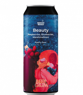 Magic Road Beauty - Raspberries, Blueberries & Marshmallows CANS 50cl
