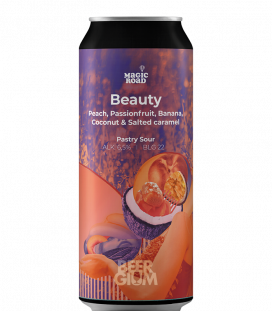 Magic Road Beauty - Peach, Passionfruit, Banana, Coconut & Salted Caramel CANS 50cl