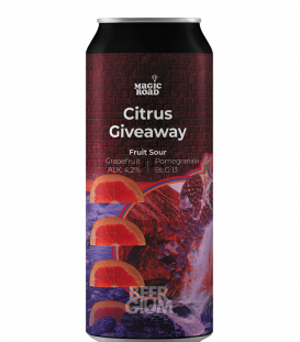 Magic Road Citrus giveaway - Grapefruit & Pomegranate CANS 50cl
