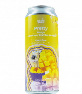 Magic Road Pretty - Mango & Blueberry Crumble Muffin CANS 50cl