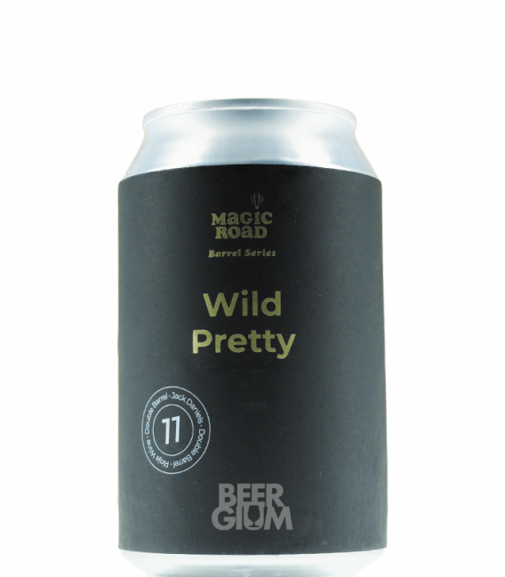 Magic Road Barrel Series 11: Wild Pretty Pineapple & Pistachio Jack Daniels & Rioja Wine BA CANS 25x33cl 33cl