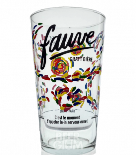 Fauve Pinte Conical Glass 50cl