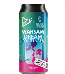 Funky Fluid Warsaw Dream CANS 50cl - BBF 14-09-2024